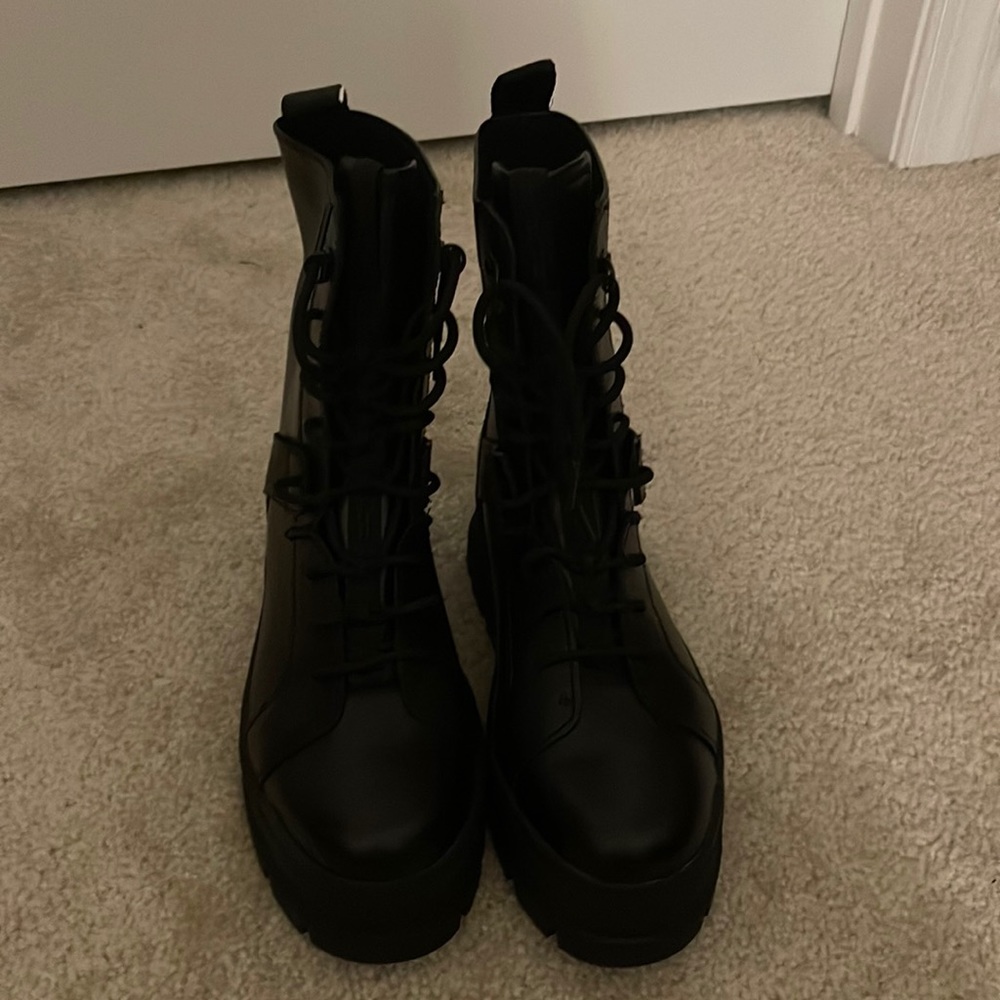 Brand new black Ugg combat boots in size 9